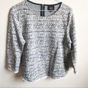 W5 Professional Sweater with Muted Design, M